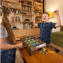 27" Table Top Football Game- Wooden Outdoor Indoor Game for Kids and Adults