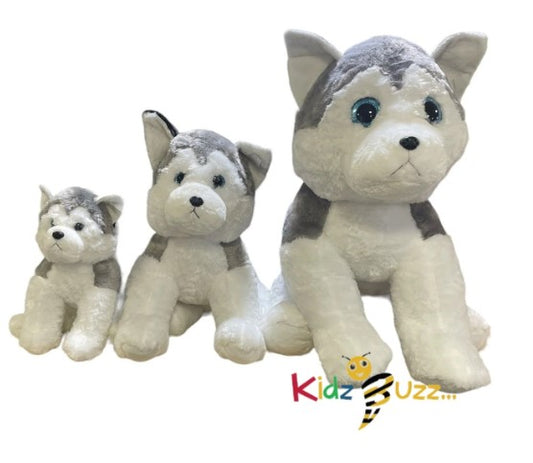 35cm Soft Husky Fluffy Toy - Soft Plush Toy