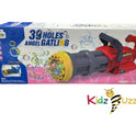 39 Holes Bubble Gatling Machine Gun Blower Rechargeable Garden Girls Boys Toy