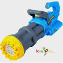 39 Holes Bubble Gatling Machine Gun Blower Rechargeable Garden Girls Boys Toy