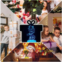 3D Night Light Toy 3 Patterns 16 Color Changes with Remote Control Touch