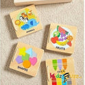 Wooden 4 in 1 Mini Book Playset