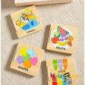 Wooden 4 in 1 Mini Book Playset