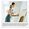 40cm x 30cm Plain White Canvas for Painting Sketching Drawing | Ideal for Oil Paints and Acrylics Plain Canvas for Painting | Canvases for Acrylic Painting | Blank Art Canvas | Art Supply