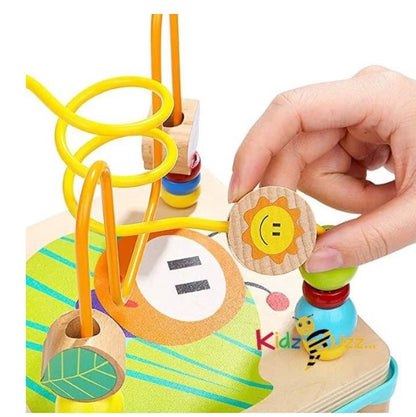5-in-1 Wooden Activity Cube