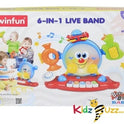 Winfun 6-In-1 Live Band Musical Playset
