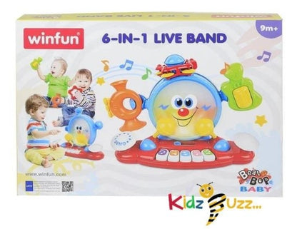 Winfun 6-In-1 Live Band Musical Playset
