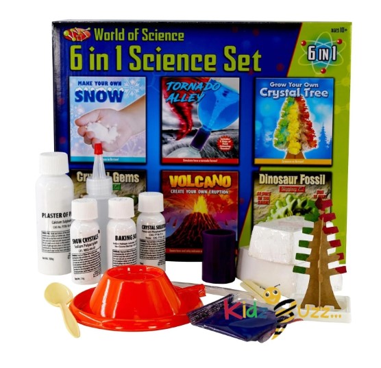 World Of Science 6 In 1 PlaySet