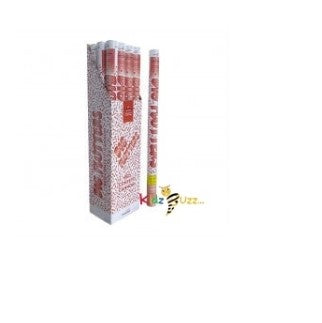 80cm Big Flutter Red Confetti Cannon