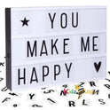 A4 Cinematic Lightbox -Illuminated Bright LED Light Up Box I Decoration Party
