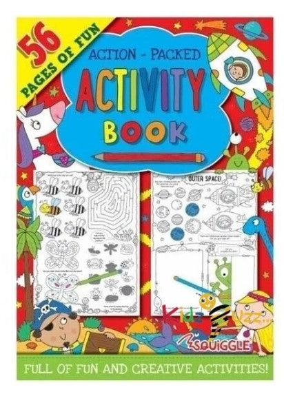 Activty Book 56 pages of fun My First Activity Book My Fun Activity Children Learning Books