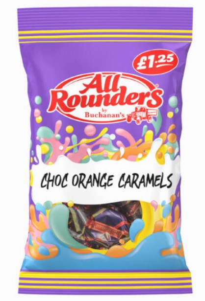 All Rounder Orange Caramels