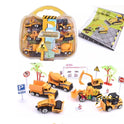 Alloy Car Engineering Vehicle Play Set For Kids
