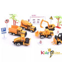 Alloy Car Engineering Vehicle Play Set For Kids