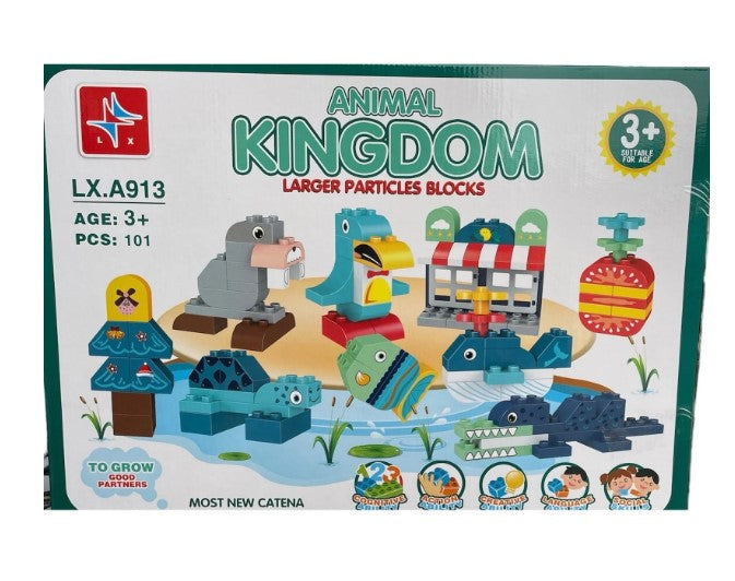 Animal Kingdom LX-A913 Block Set Fun Toy For Kids