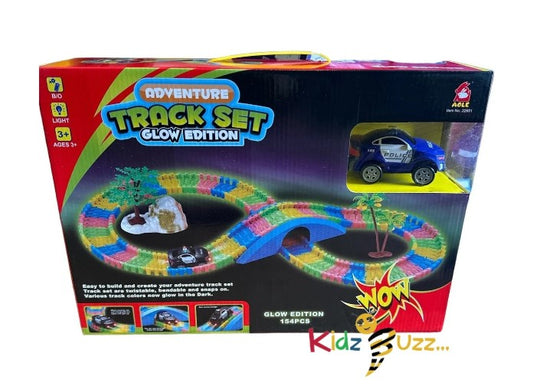 Adventure Glow Train & Track Set For Kids Ages 3+ above