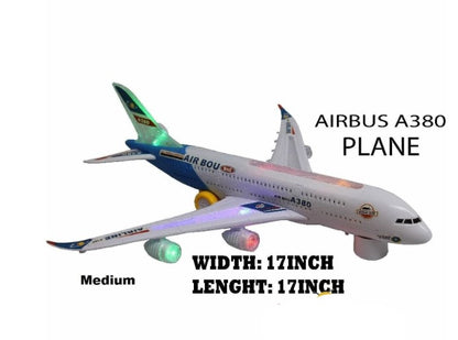AIRBUS A380 AEROPLANE ELECTRIC TOY WITH LIGHTS AND SOUND