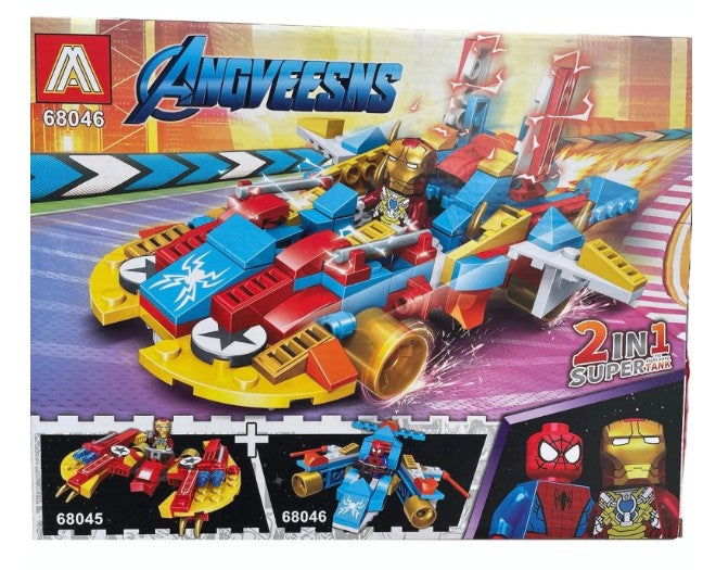Avengers 68046 Block Set Fun Toy For Kids