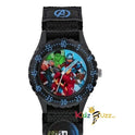 Avengers Boys Analogue Quartz Watch with Textile Strap