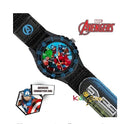 Avengers Boys Analogue Quartz Watch with Textile Strap