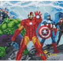 Avengers Crystal Art Kit 40x50cm Canvas Kit