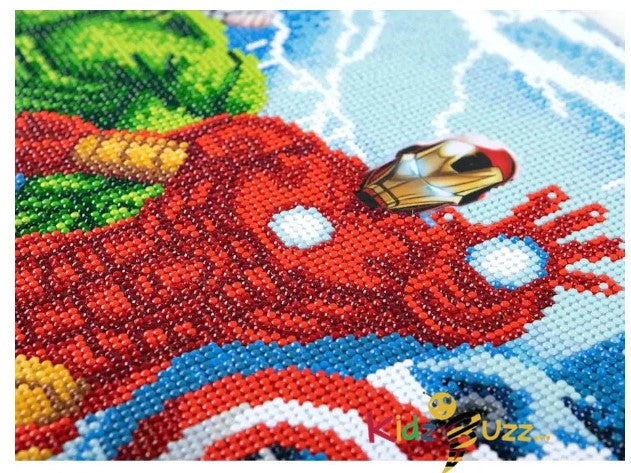 Avengers Crystal Art Kit 40x50cm Canvas Kit
