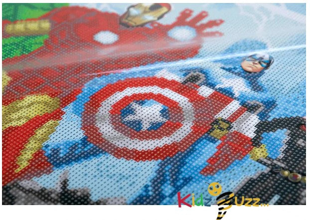 Avengers Crystal Art Kit 40x50cm Canvas Kit