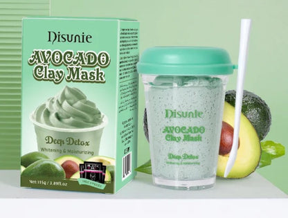 Avocado Clay Mask - Whitening & Moisturizing Mask