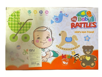 My Baby Rattles Teething Toys Rattle Socks Toys Baby Rattles for 0-6 Months