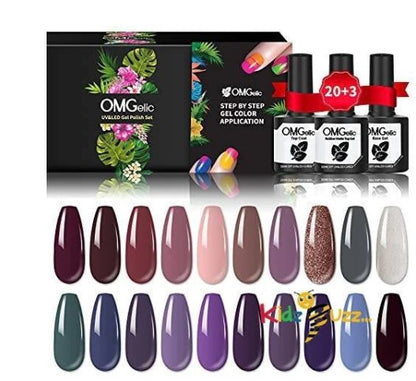 23Pcs Gel Nail Polish Sets