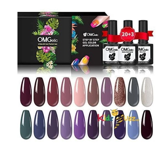 23Pcs Gel Nail Polish Sets