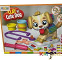 Cute Dog Clay- Art & Craft Clay Set For Kids I Colored Clay Craft Set
