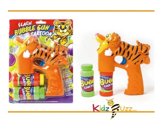Tiger Bubble Gun Toy Outdoor Summer Toy
