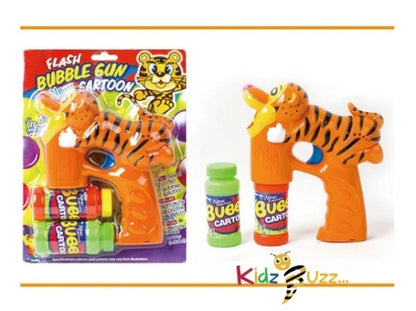 Tiger Bubble Gun Toy Outdoor Summer Toy