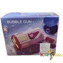 Big Bubble Machine Gun - Automatic Bubble Gun with Bubble Solution/Lights