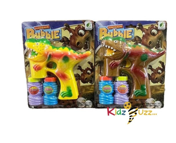 Dinosaur Bubble Gun For Kids