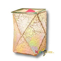 Pearl Crackle Geometric Wax Warmer