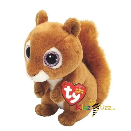 TY Squire Squirrel Beanie Soft Toy