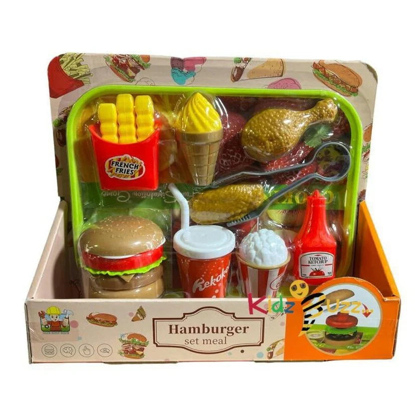 Hamburger Set Meal - Pretend Play Set