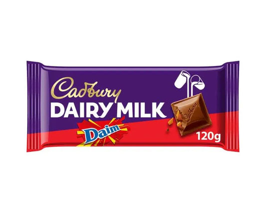 CADBURY DAIRY MILK WITH DAIM BAR 120G X 3