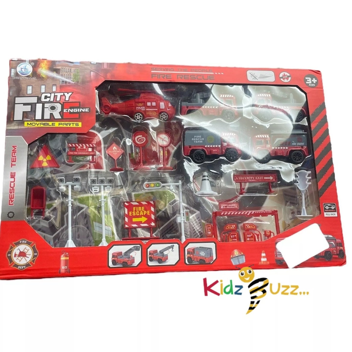 City Fire movable parts  Toy For Kids