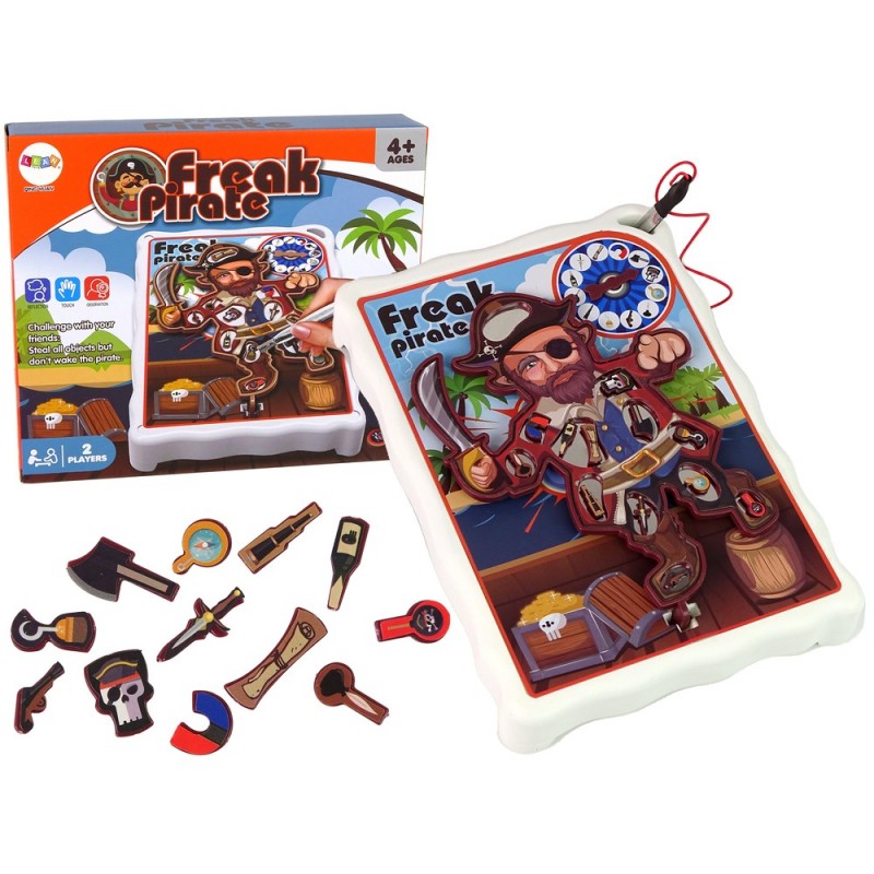 Freak Pirate-Crazy Pirate Board Arcade Game For 4+