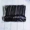 50 Pcs Black Forks Set