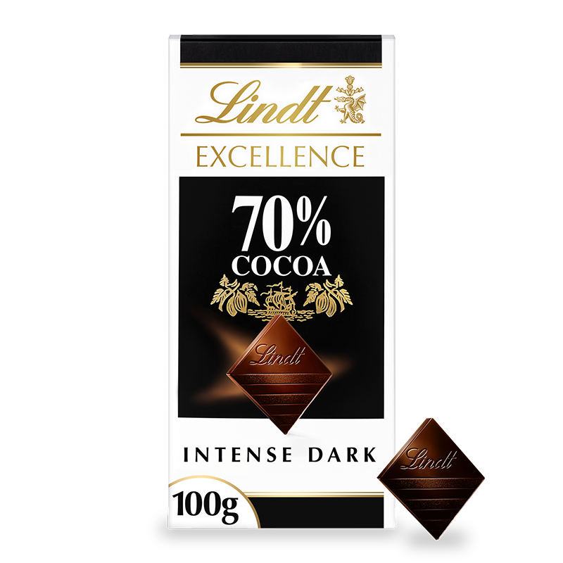 Lindt EXCELLENCE Dark 70% Bar 100g