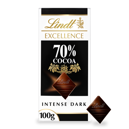 Lindt EXCELLENCE Dark 70% Bar 100g