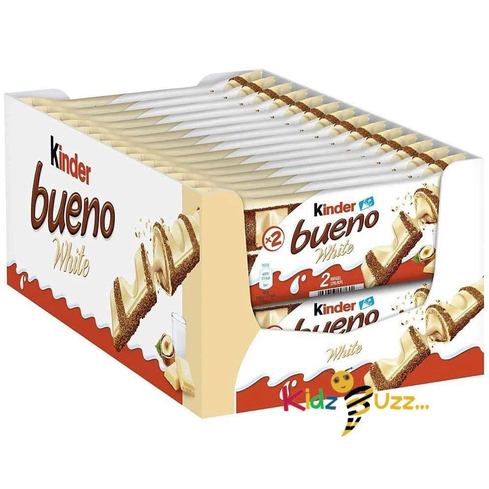 Kinder Bueno White Wafer Twin Bars (Pack of 30)