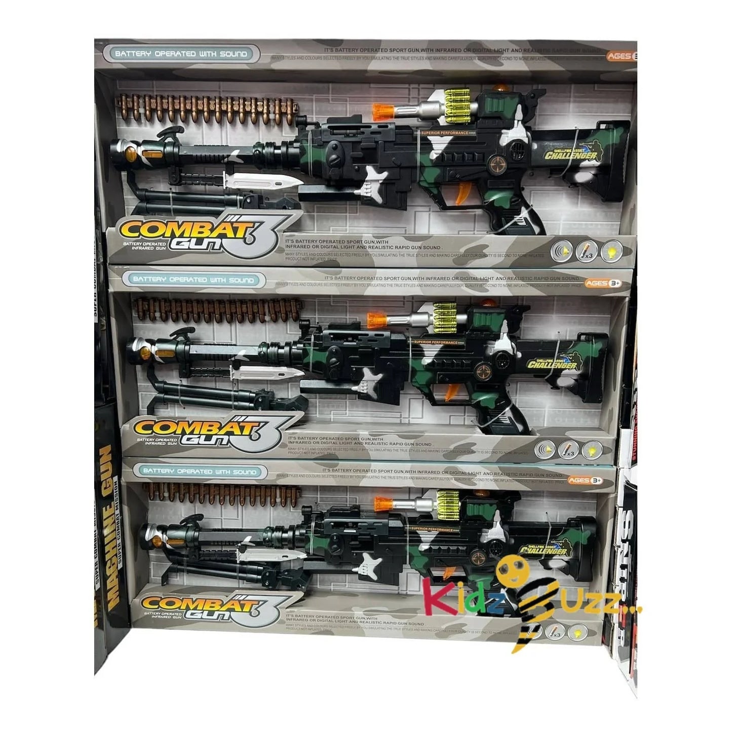 Combat Gun with Stylish Military Look With Sound