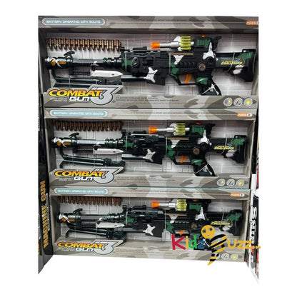 Combat Gun with Stylish Military Look With Sound