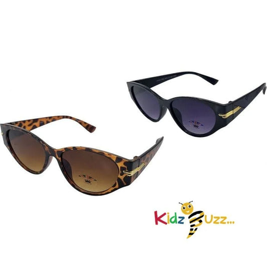 Unisex Retro Oval Classic Sunglasses
