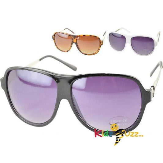 Unisex Round Retro Sunglasses